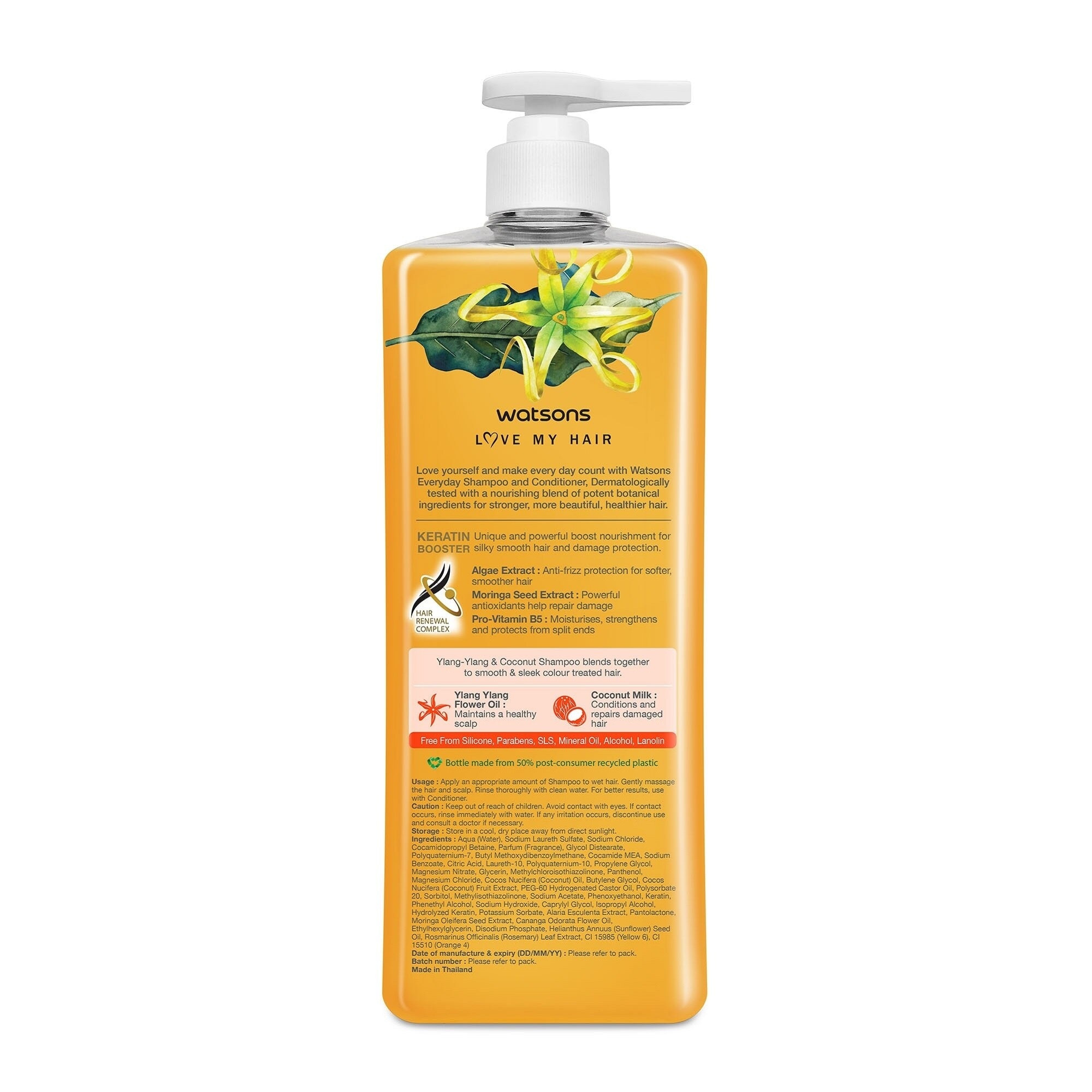 Smooth And Sleek Shampoo Ylang Ylang & Coconut 1L