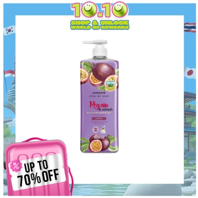 WATSONS Regain And Refresh Shampoo Passionfruit And Mint 1L