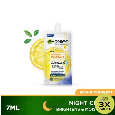GARNIER Bright Complete Yoghurt Sleeping Mask 7mL [Whitening]