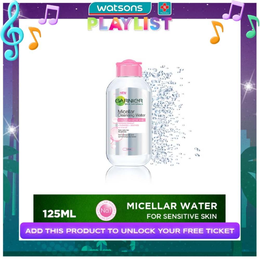 Micellar Cleansing Water Pink 125mL [FOR SENSITIVE SKIN]