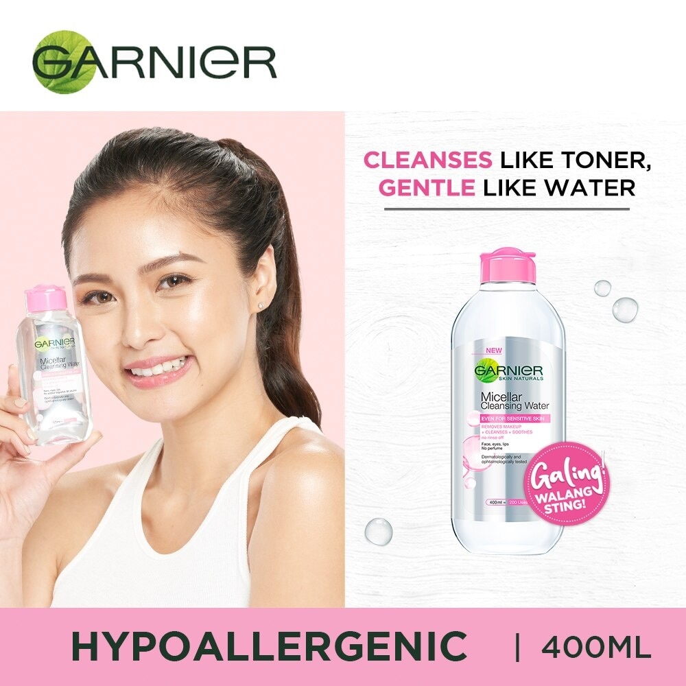 Micellar Cleansing Water Pink 400mL [FOR SENSITIVE SKIN]