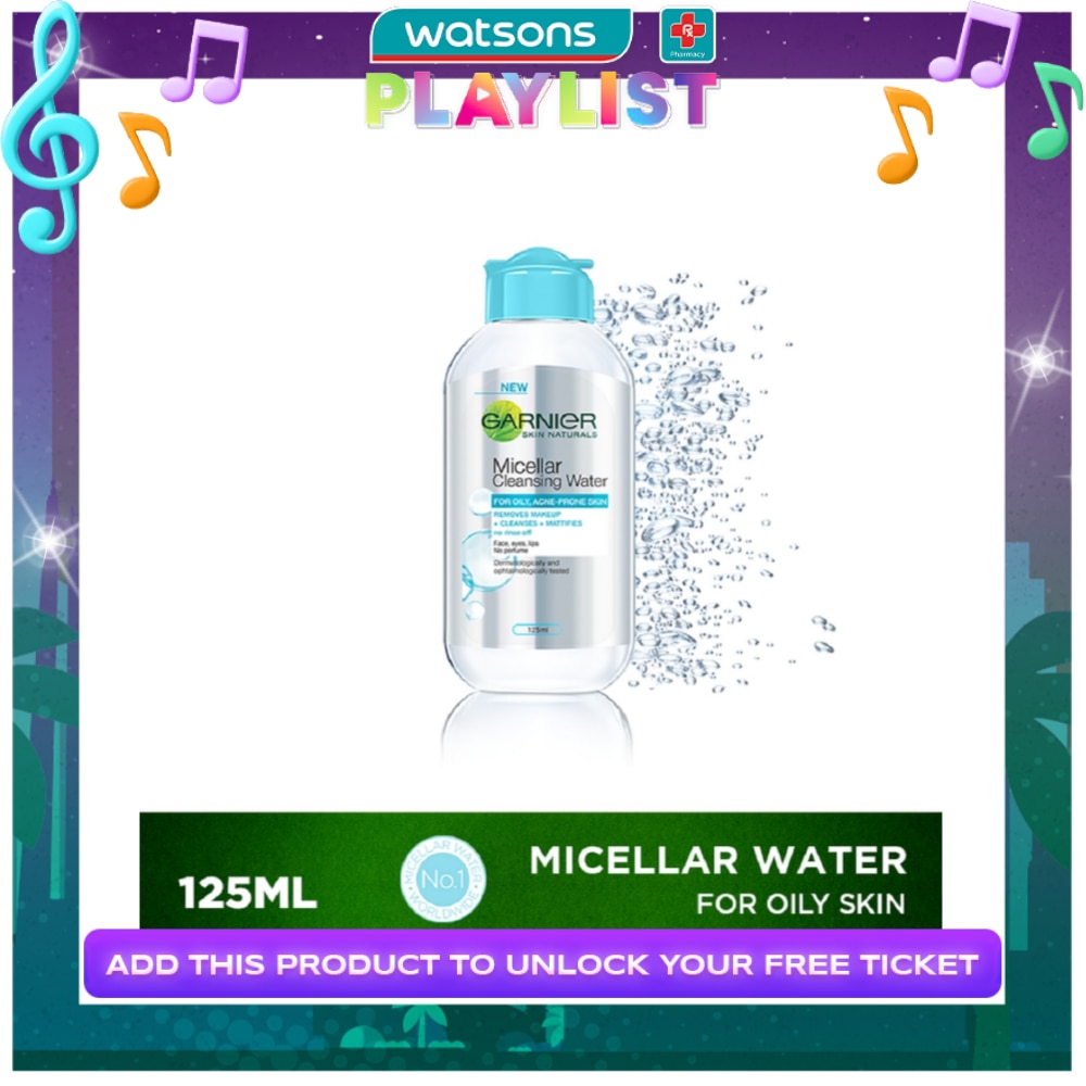 Micellar Cleansing Water Blue 125mL [FOR OILY & ACNE PRONE SKIN]