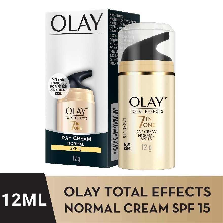 OLAY Total Effects SPF 15 UV Protection Day Cream 12g