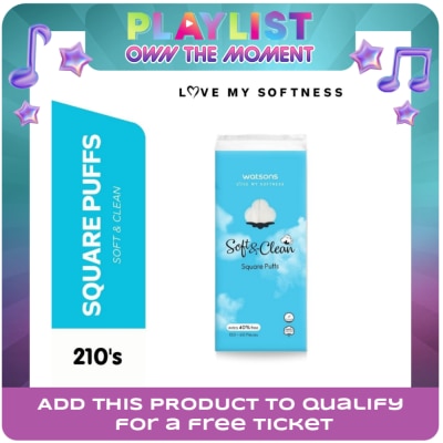 WATSONS - Square Puffs 210s