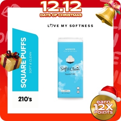 WATSONS Square Puffs 210s