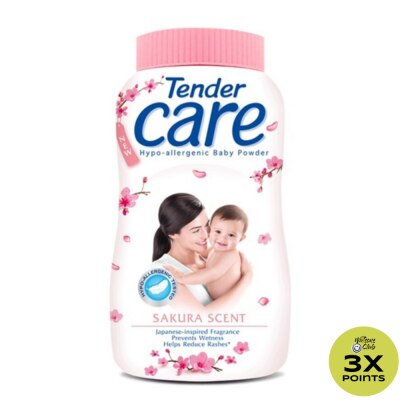 TENDER CARE Sakura Scent Hypo-Allergenic Baby Talc 100g