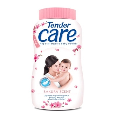 TENDER CARE Sakura Scent Hypo-Allergenic Baby Talc 100g