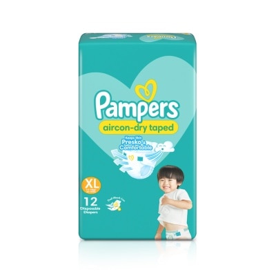 PAMPERS Baby Dry Taped Diapers Economy (XL) 12s