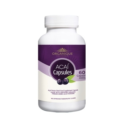 ORGANIQUE Acai Freeze Dried 30 Capsules