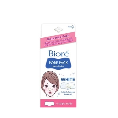 BIORE Pore Pack White 4 Nose Strips - 1 G