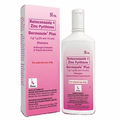 DERMAZOLE Plus Zinc Shampoo (50 mL)