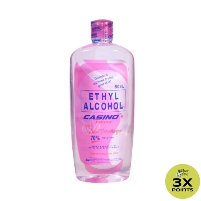 CASINO Ethyl Alcohol 70% Solution with Dual Moisturizer 500ml