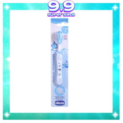 CHICCO Toddler Toothbrush (Blue)