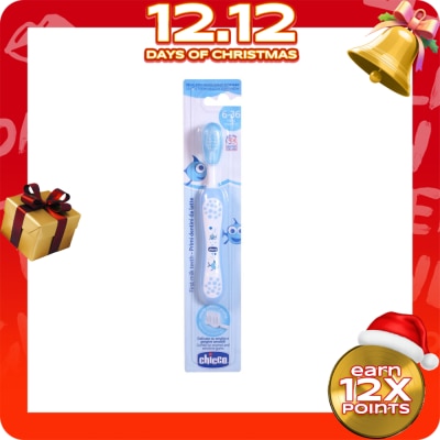 CHICCO Toddler Toothbrush (Blue)