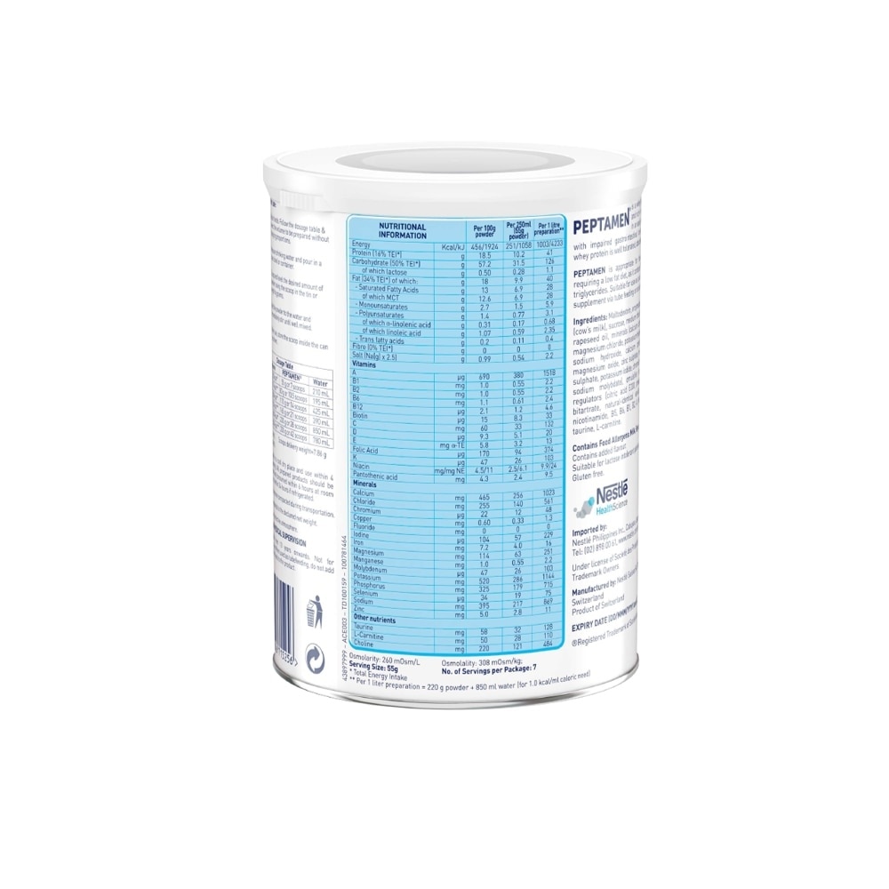 Whey Peptide Diet 400g