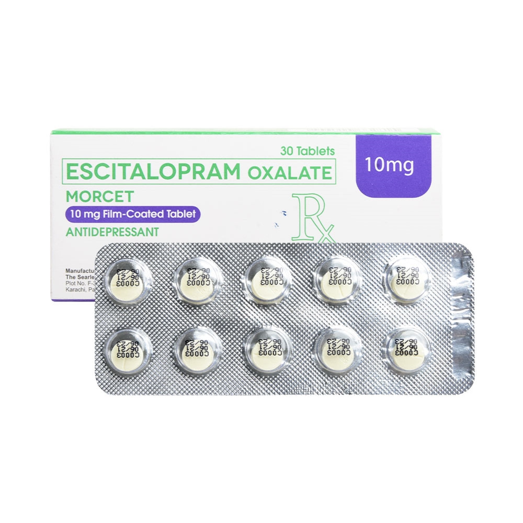 Escitalopram Oxalate 10Mg 1 Tablet [PRESCRIPTION REQUIRED]