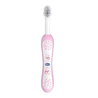 CHICCO Toddler Toothbrush (Pink)