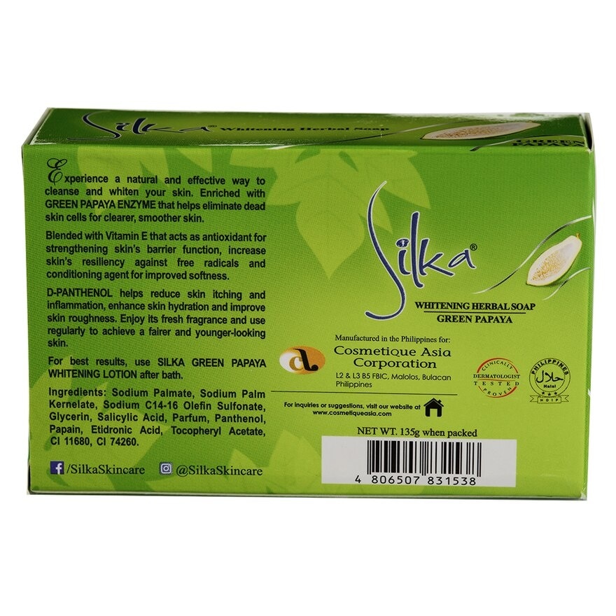 Green Papaya Whitening Soap 135g