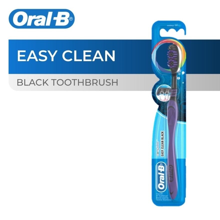 Oral B Easy Clean Black Toothbrush 1s