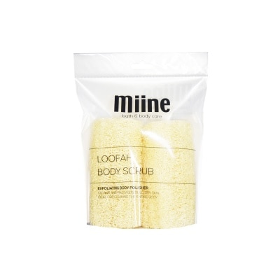 MIINE Loofah Body Scrub 2's Exfoliating Body Polisher