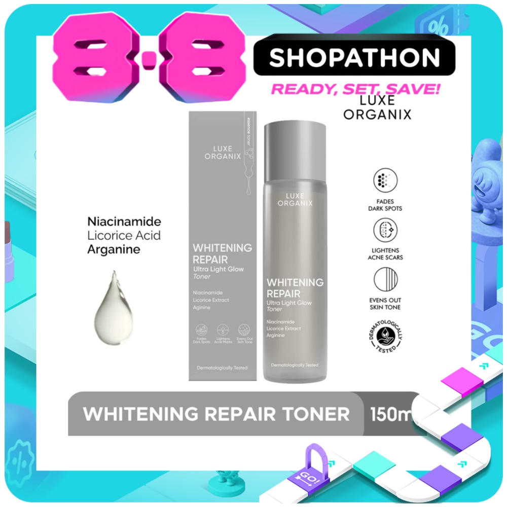 Luxe Organix Whitening Repair Ultralight Glow Toner 150ml image
