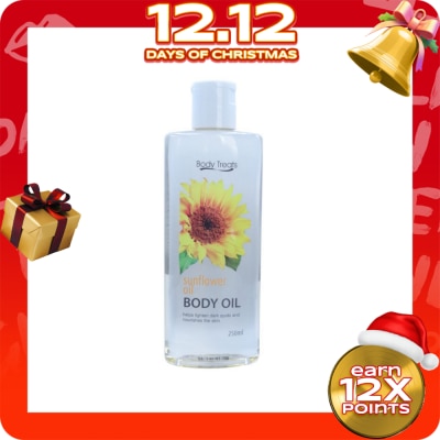 BODY TREATS Sunflower Body Oil 250ml
