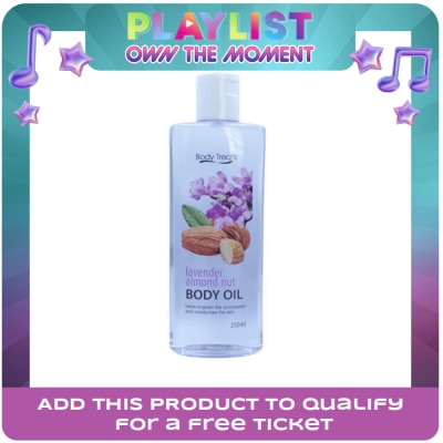 BODY TREATS - Body Oil Lavender Almond Nut 250ml
