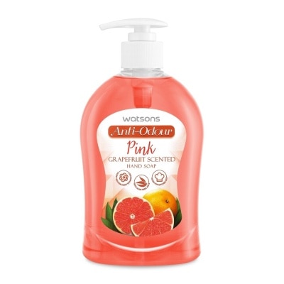 WATSONS Anti-Odour Pink Grapefruit Scented Hand Soap 500ml