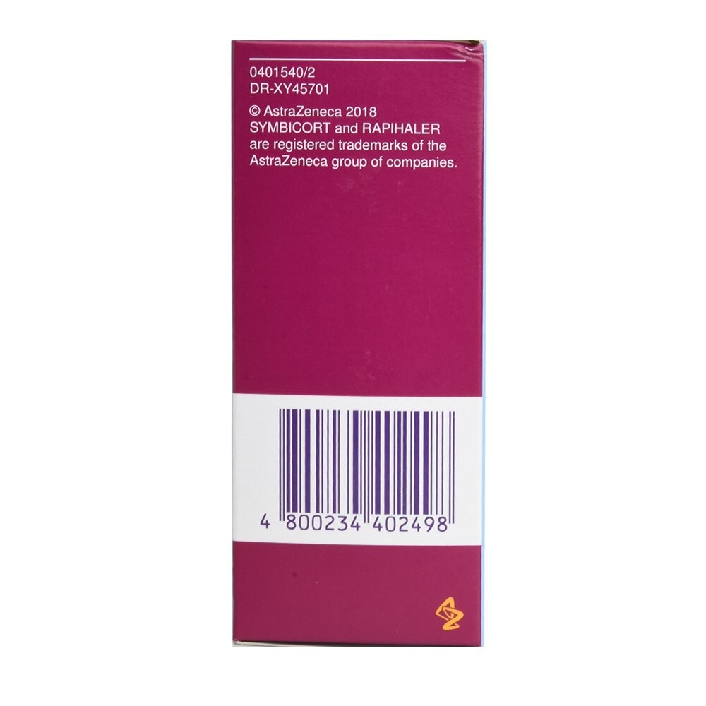 Budesonide 160mcg + Formoterol fumarate dihydrate 4.5mcg Metered Dose Inhaler 1 Dose [PRESCRIPTION REQUIRED]