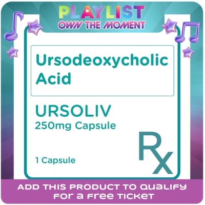 URSOLIV - URSOLIV Ursodeoxycholic Acid 250 mg Sold Per Piece [Prescription Required]