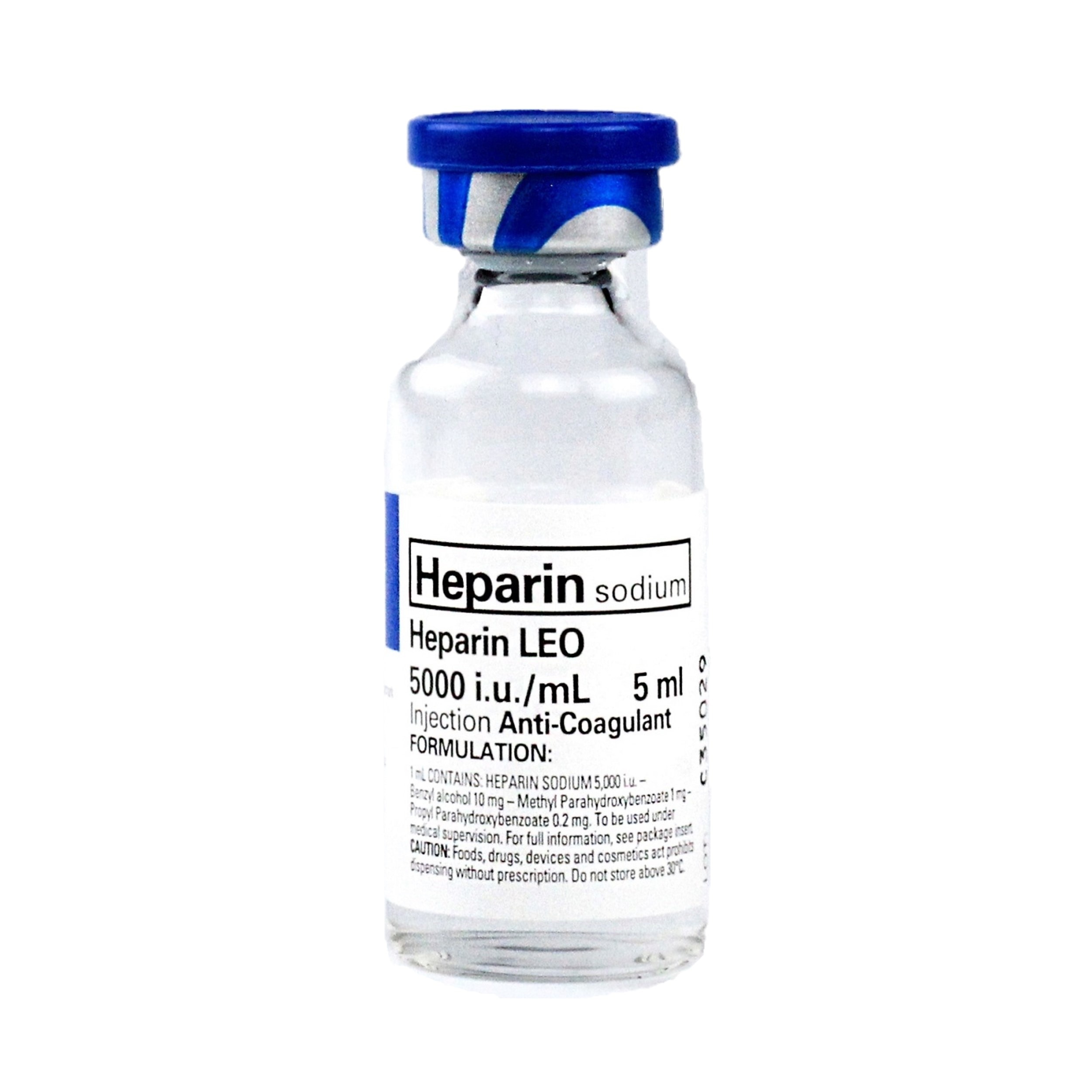 LEO Heparin 50000IU/ml [PRESCRIPTION REQUIRED]