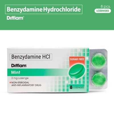 DIFFLAM Lozenge Mint 8s