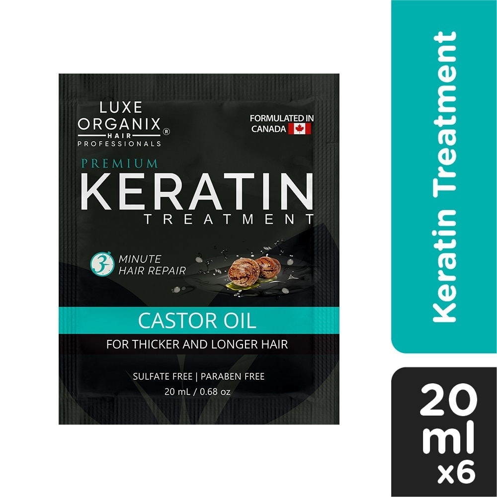 Luxe Organix Premium Keratin Castor 6sx20ml