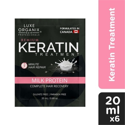 LUXE ORGANIX Luxe Organix Premium Keratin Milk Protein 6sx20ml