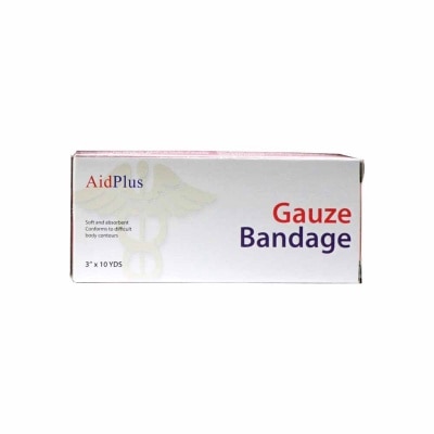 AIDPLUS Gauze Bandage 3x10 yards