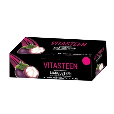 VITASTEEN Mangosteen (Garcinia Mangostana L.) 500mg Food Supplement 1 Capsule