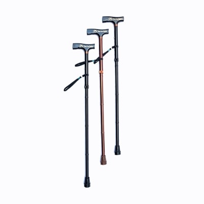 EASY CARE Easy Care Foldable Single Cane Black M5