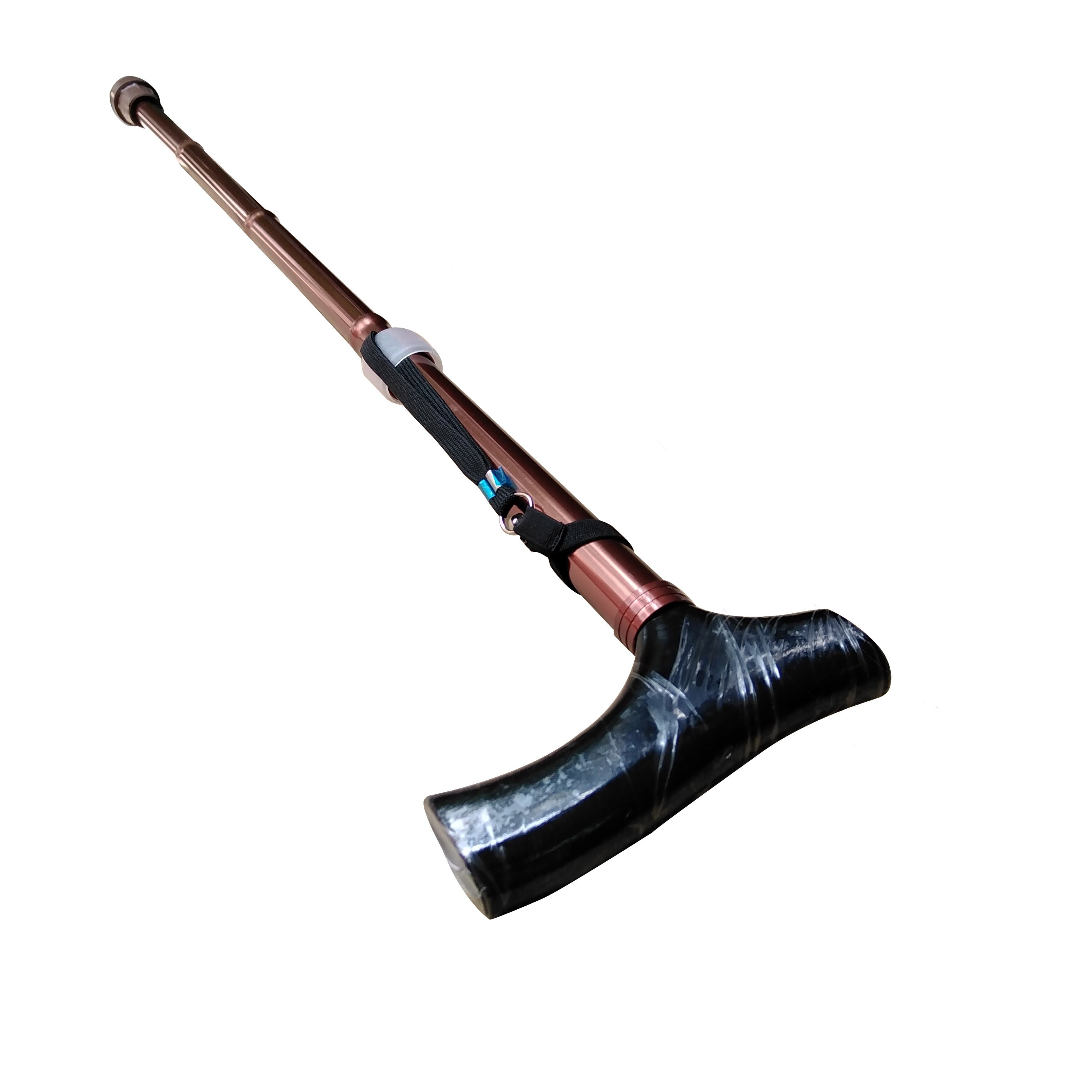 Foldable Single Cane Bronze