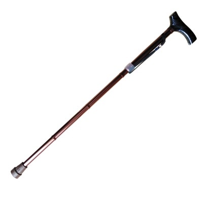 EASY CARE Foldable Single Cane Bronze