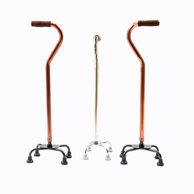 EASY CARE Easy Care Quad Cane Wide Base Foam Handle HS806