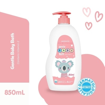 WATSONS Gentle Baby Bath 850ml