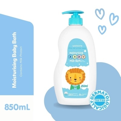 WATSONS Milk Baby Bath 850ml