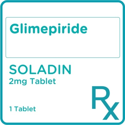 SIMBRINZA Glimepiride 2mg 1 Tablet [Prescription Required]