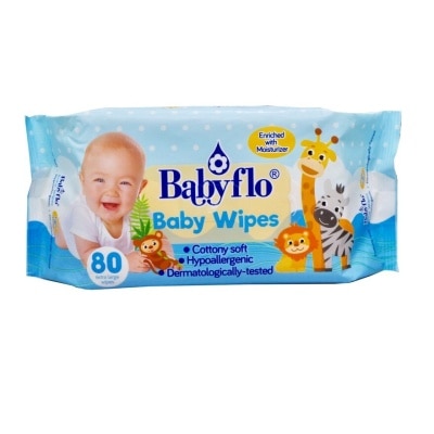 BABYFLO Baby Wipes Regular 80s