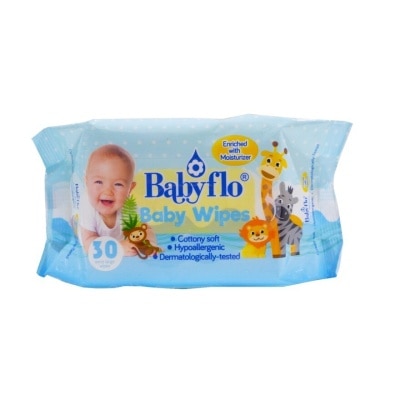 BABYFLO Baby Wipes Regular 30s