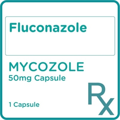 MYCOZOLE Fluconazole 50mg 1 Capsule [PRESCRIPTION REQUIRED]