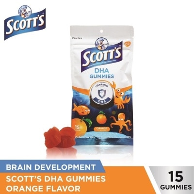 SCOTTS DHA Gummies Orange 15s