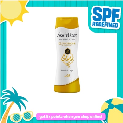 skinwhite glutathione lotion price SkinWhite Glutathione+Vitamin C Lotion SPF20 100ml main image 1