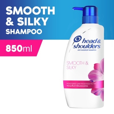 HEAD N SHOULDERS Smooth & Silky Anti-Dandruff Scalp Care Hair Shampoo 850mL