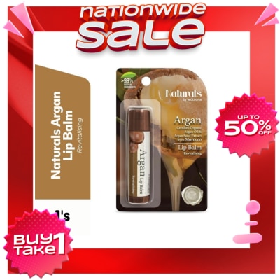 NATURALS WS Argan Revitalising Lip Balm 4.5g